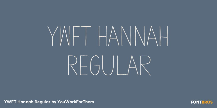 YWFT Hannah Regular Poster