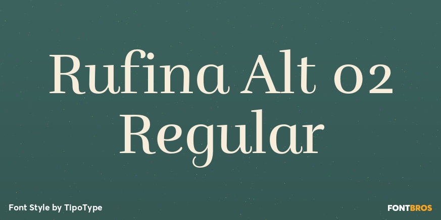 Rufina Alt 02 Regular Poster