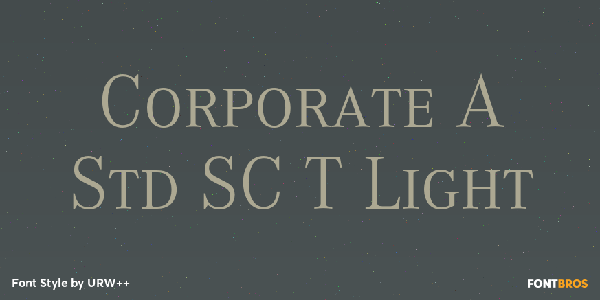Corporate A Std SC T Light Poster