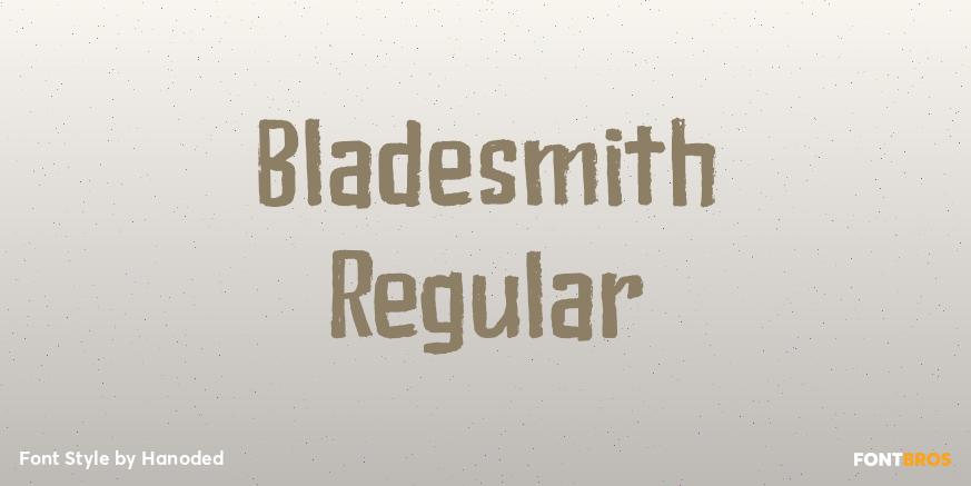 Bladesmith Regular Poster
