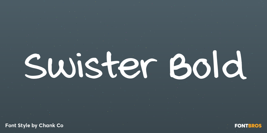 Swister Bold Poster