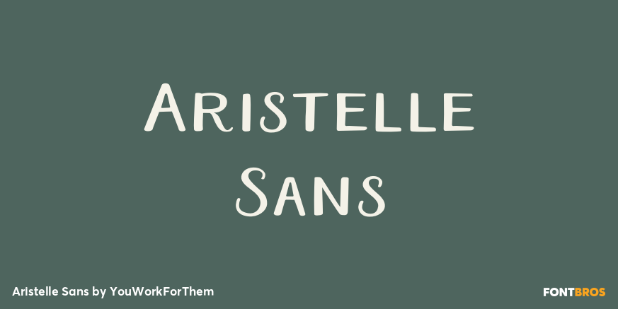 Aristelle Sans Poster