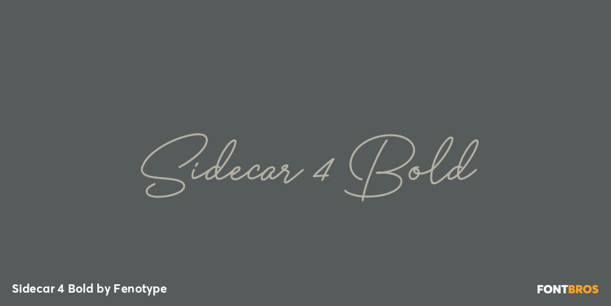 Sidecar 4 Bold Poster