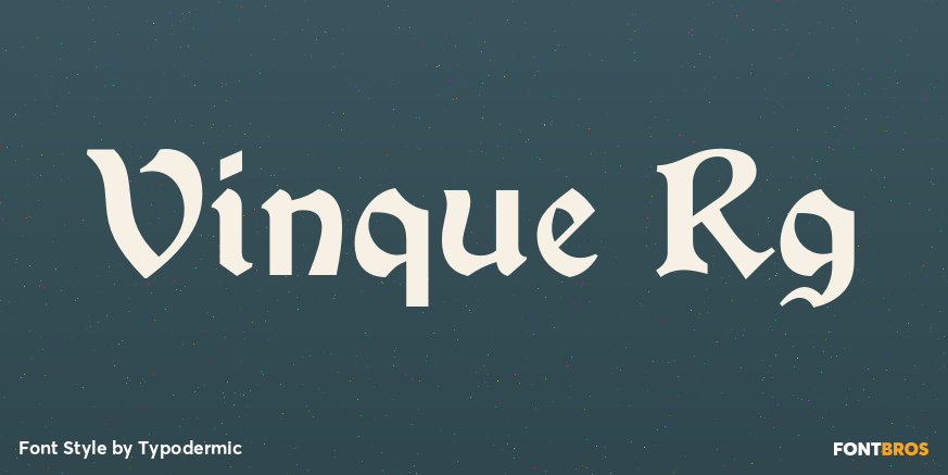 Vinque Rg Poster