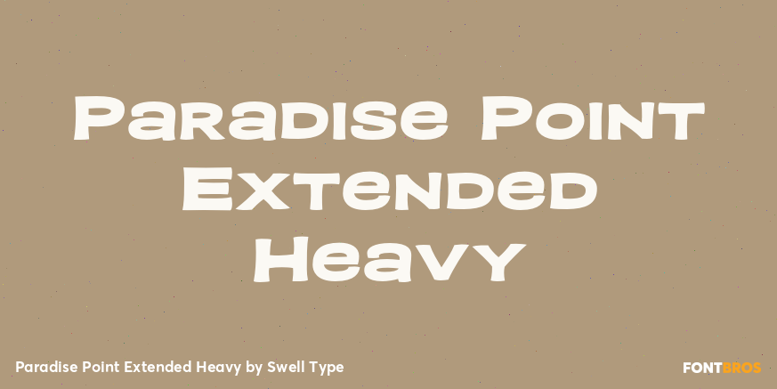 Paradise Point Extended Heavy Poster