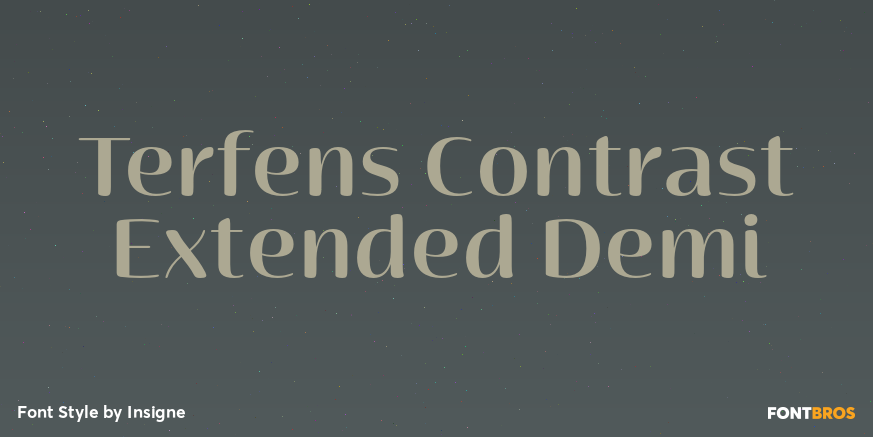 Terfens Contrast Extended Demi Poster