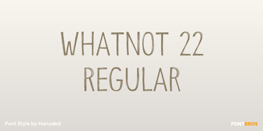 Whatnot 22 Regular Poster