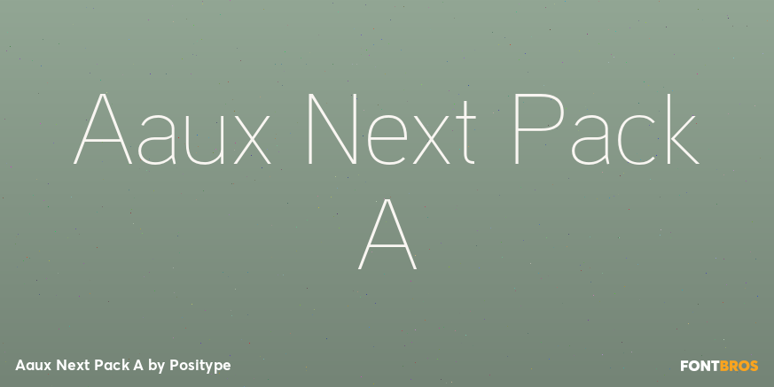 Aaux Next Pack A Poster