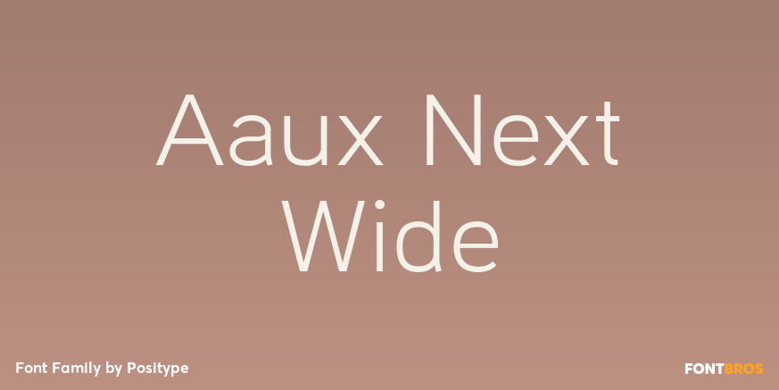 Aaux Next Wide Poster