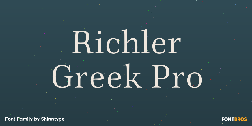 Richler Greek Pro Poster