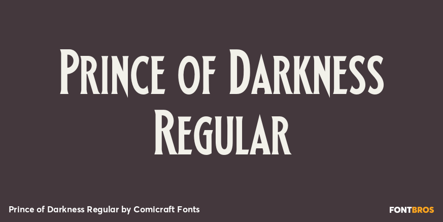 Prince of Darkness Regular Poster