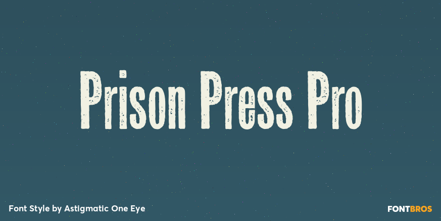 Prison Press Pro Poster