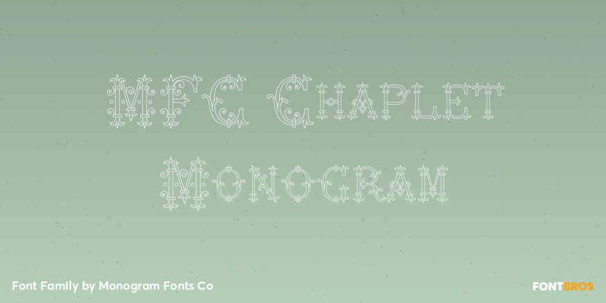 MFC Chaplet Monogram Poster