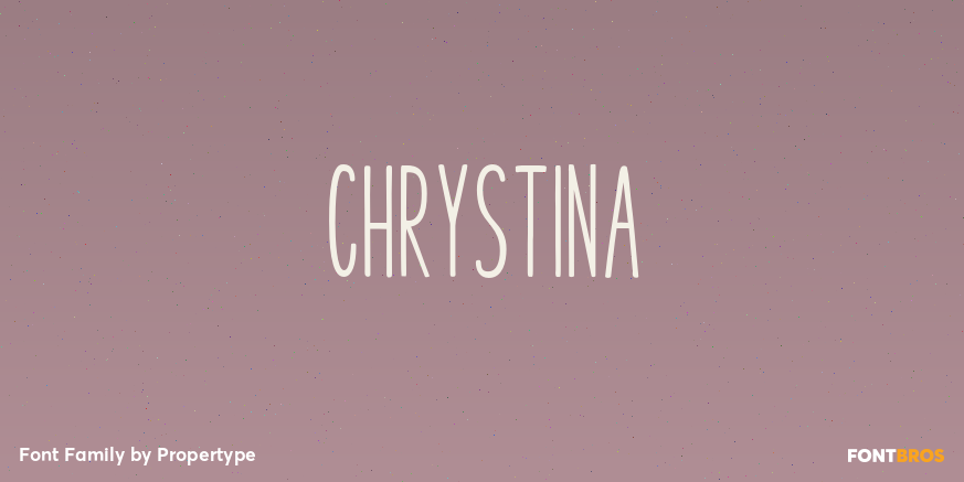 Chrystina Poster