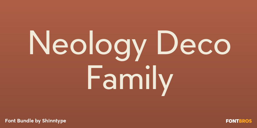Neology Deco Family Poster