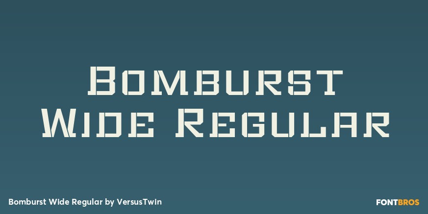 Bomburst Wide Regular Poster