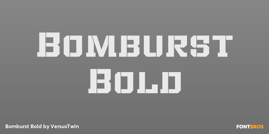 Bomburst Bold Poster