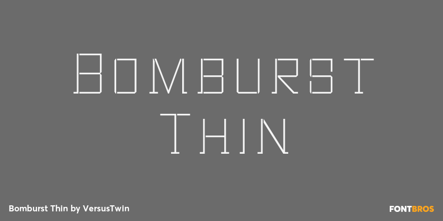 Bomburst Thin Poster