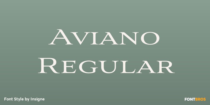 Aviano Regular Poster