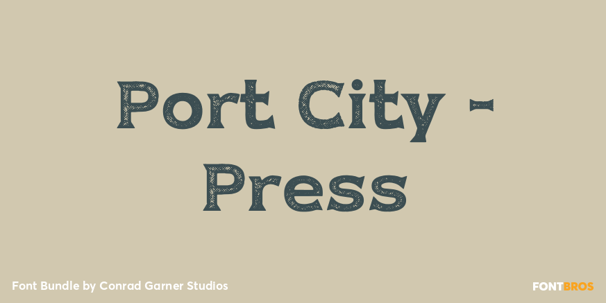 Port City - Press Poster