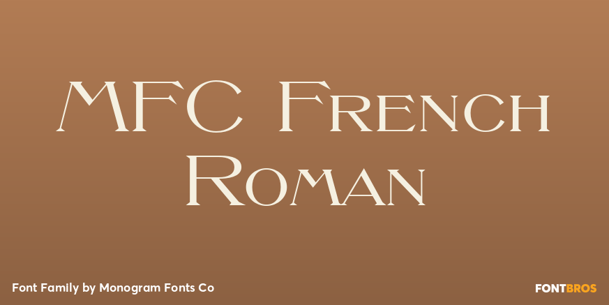 MFC French Roman Poster