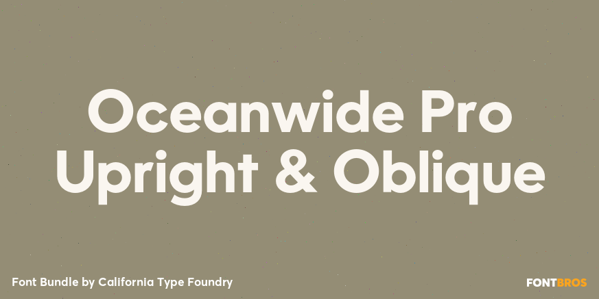 Oceanwide Pro Upright & Oblique Poster