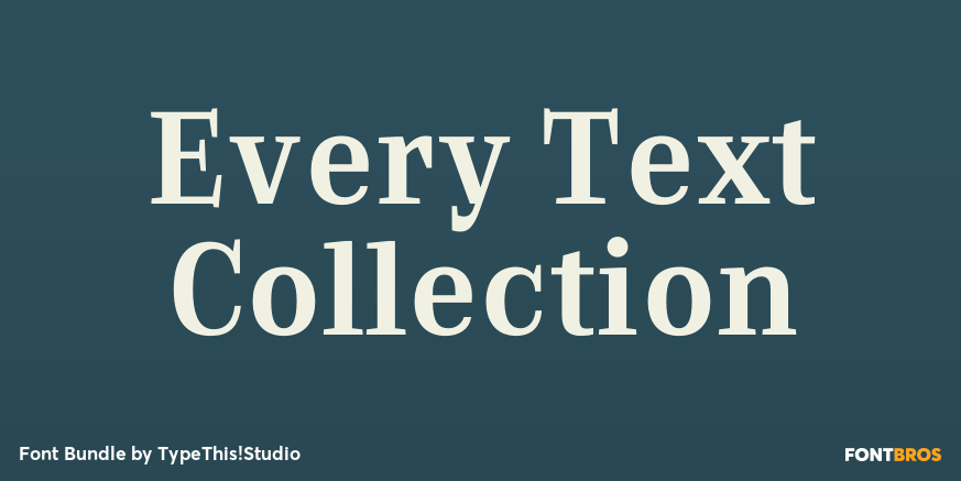 Every Text Collection Poster