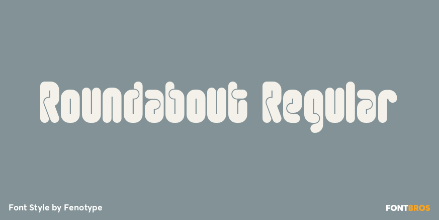 Roundabout Regular Poster