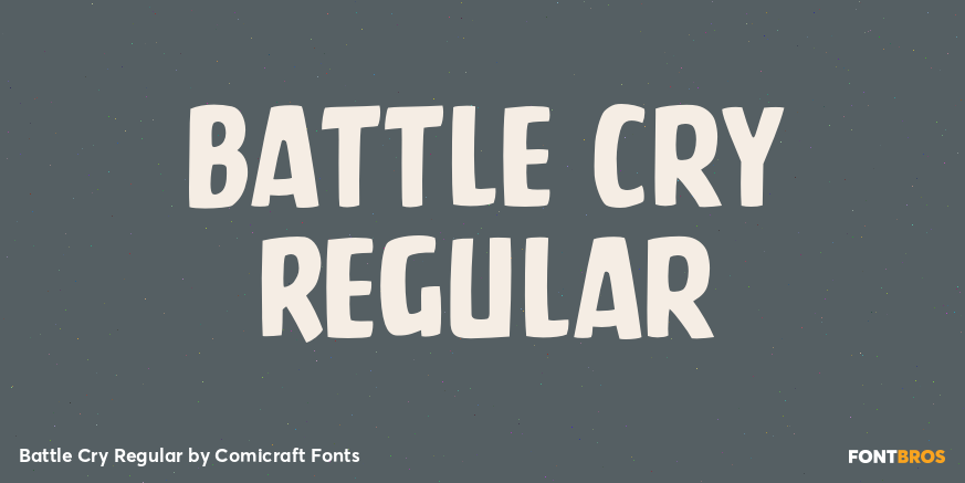 Battle Cry Regular Poster