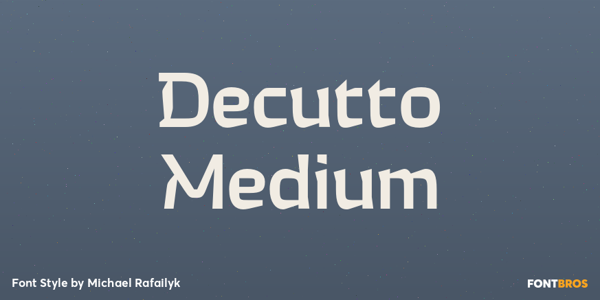 Decutto Medium Poster
