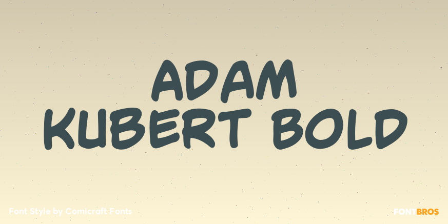 Adam Kubert Bold Poster