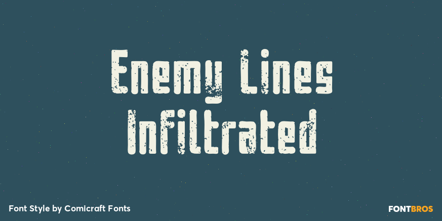 Enemy Lines Infiltrated Poster