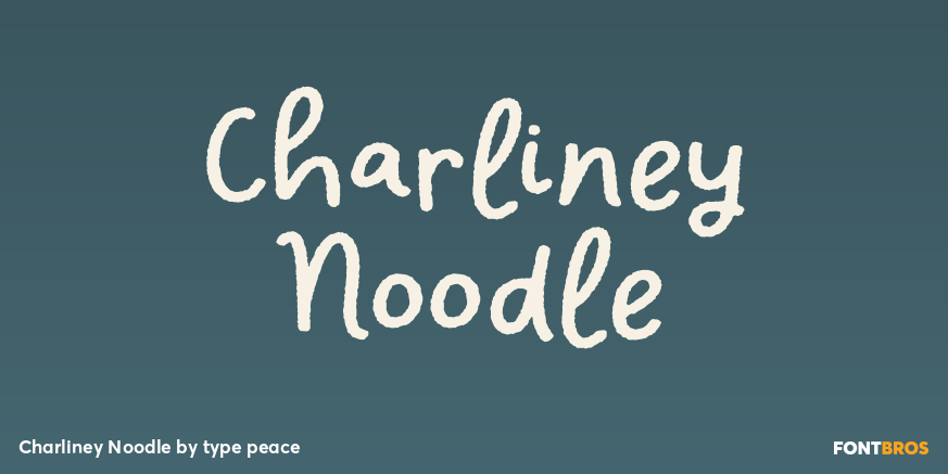 Charliney Noodle Poster