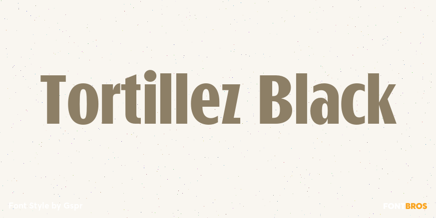 Tortillez Black Poster