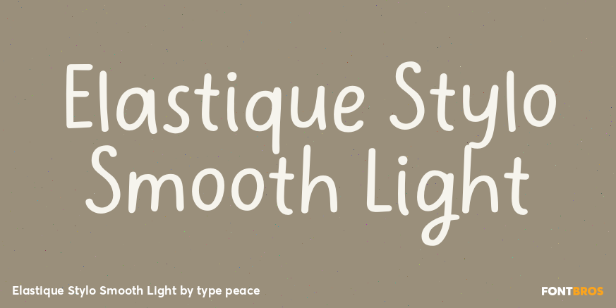 Elastique Stylo Smooth Light Poster