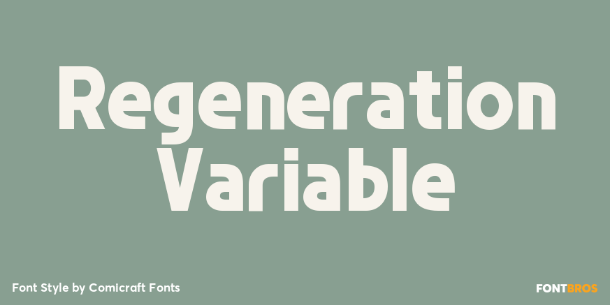 Regeneration Variable Poster