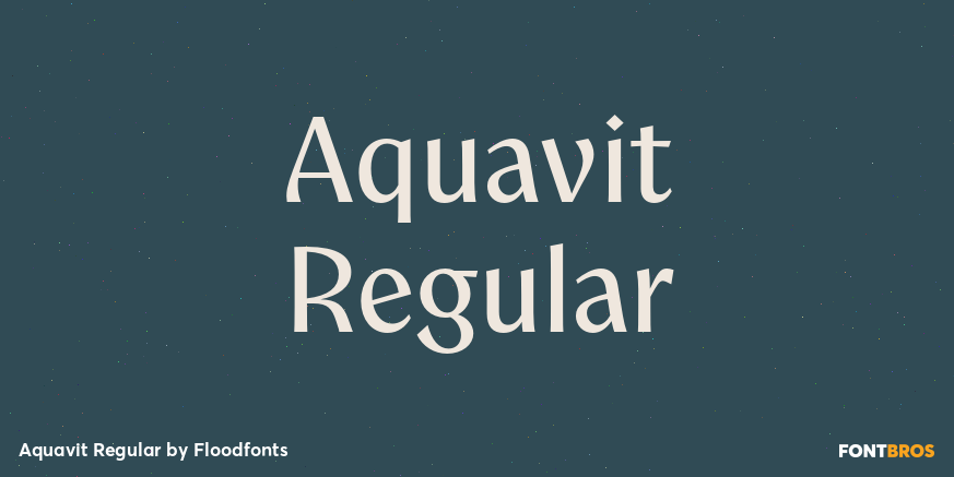 Aquavit Regular Poster