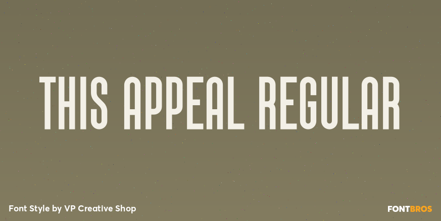 This Appeal Regular Poster