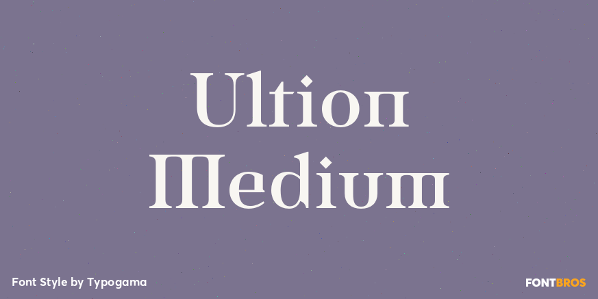 Ultion Medium Poster