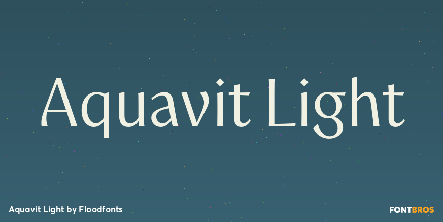 Aquavit Light Poster