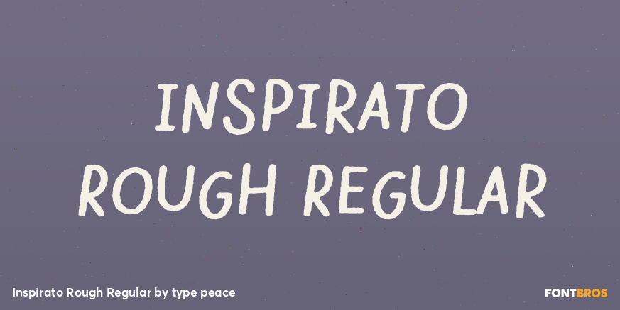 Inspirato Rough Regular Poster