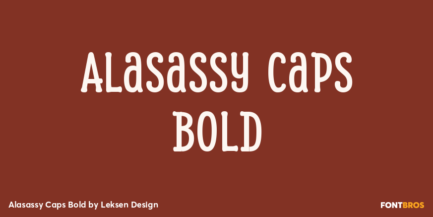 Alasassy Caps Bold Poster