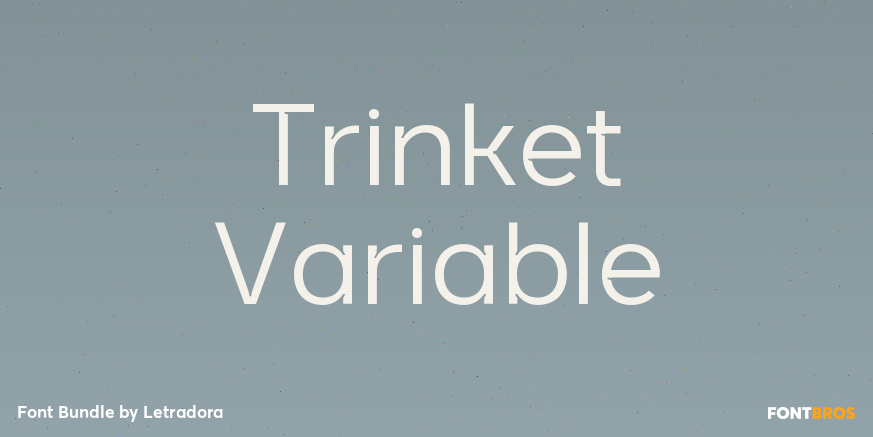 Trinket Variable Poster