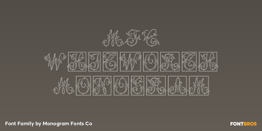 MFC Whitworth Monogram Poster