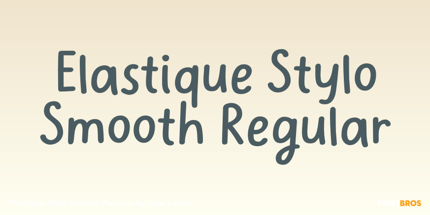 Elastique Stylo Smooth Regular Poster