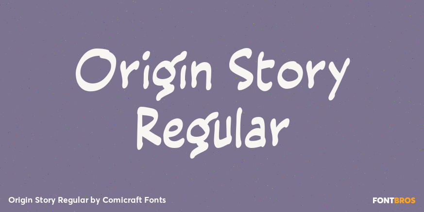 Origin Story Regular Poster