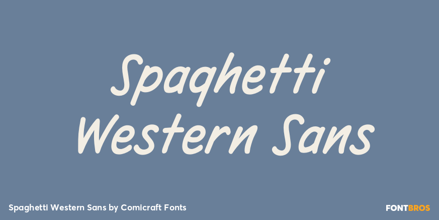 Spaghetti Western Sans Poster