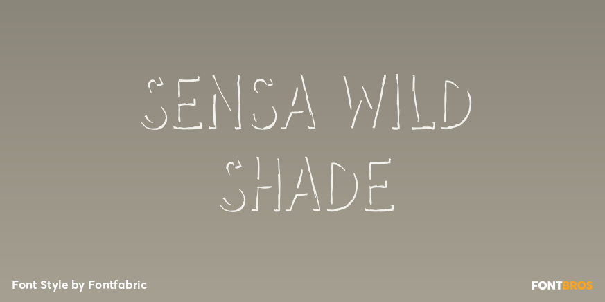 Sensa Wild Shade Poster