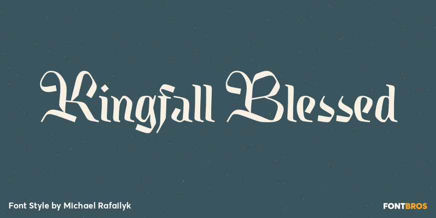 Kingfall Blessed Poster
